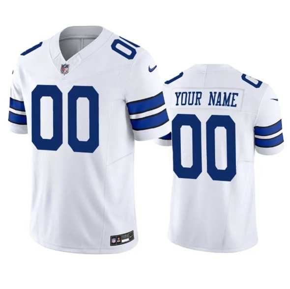 Men & Women & Youth Dallas Cowboys Active Player Custom White 2023 F.U.S.E. Limited Stitched Football Jersey